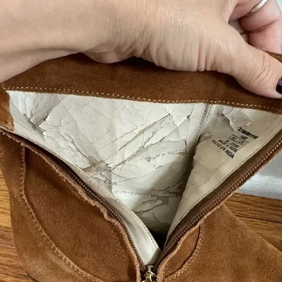 Zara Brown Ankle Boots - Picture 8 of 8